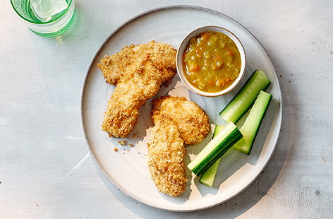 Image of "Chicken katsu dippers"