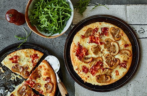 Image of "Carbonara pizza"