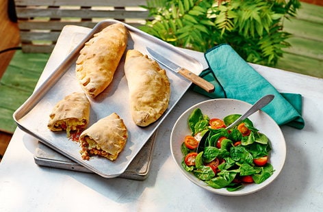 Image of "Tuna melt calzone"