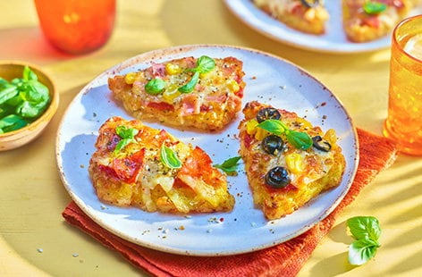 Image of "Hash brown pizza"
