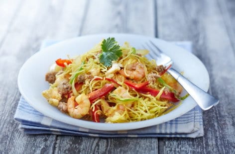 Image of "Spicy singapore noodles "