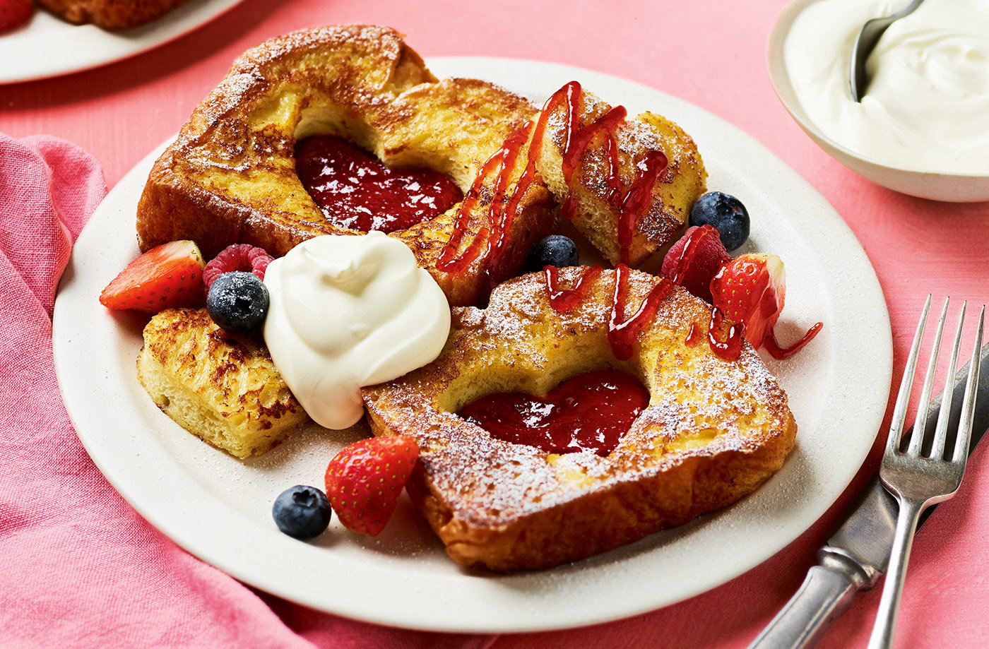 Queen of Hearts French toast