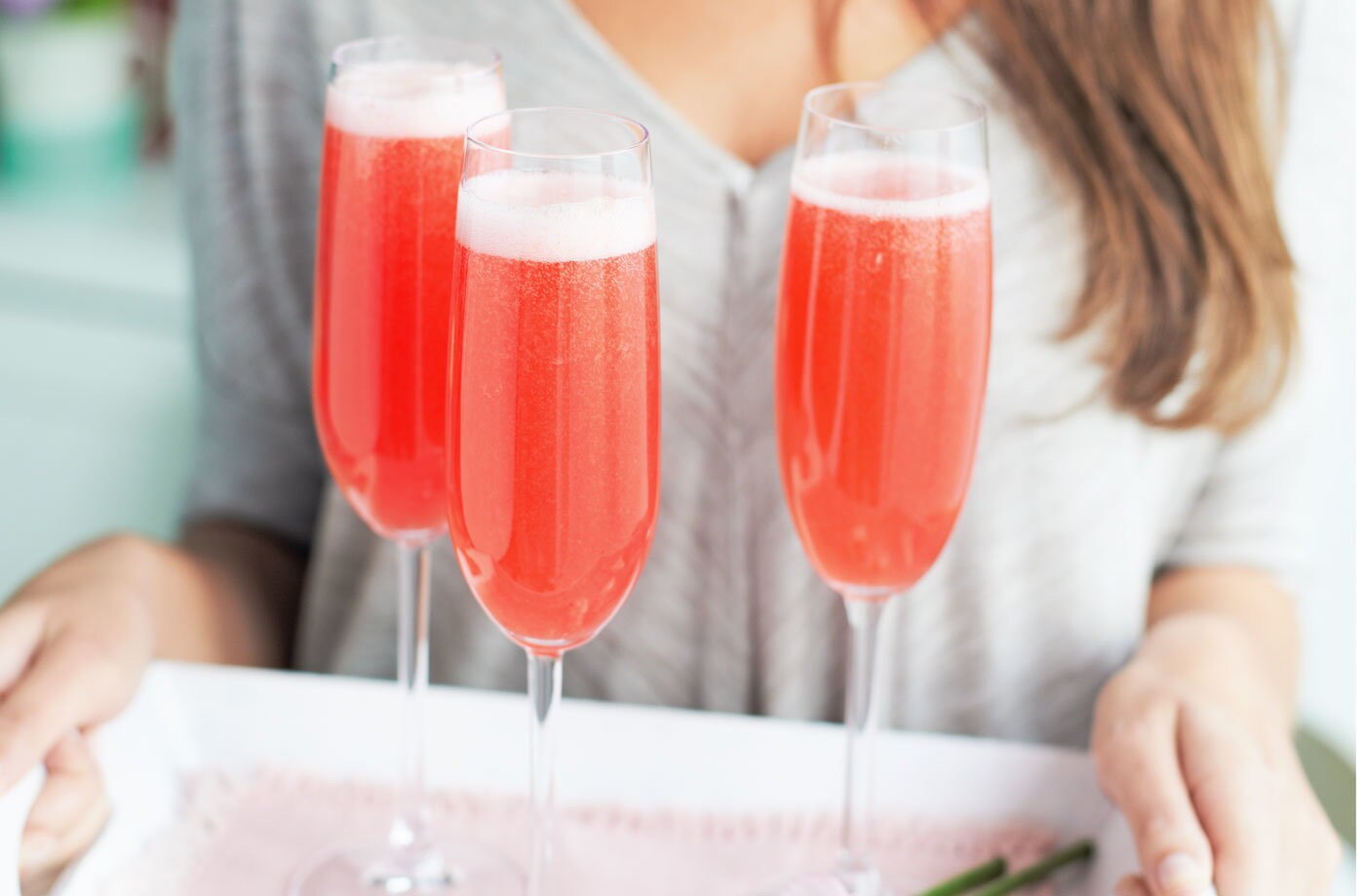 Raspberry bellini