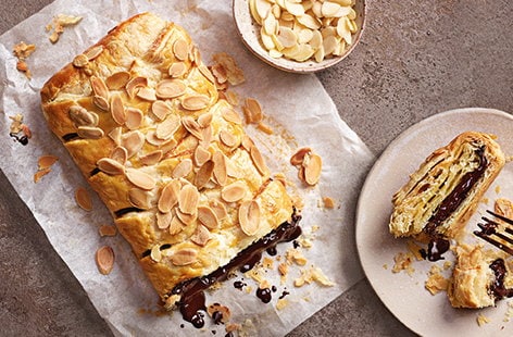Image of "Chocolate pastry lattice"