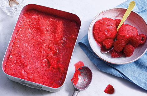 Image of "Raspberry sorbet"