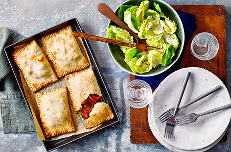 Image of "Mediterranean veggie pasties"