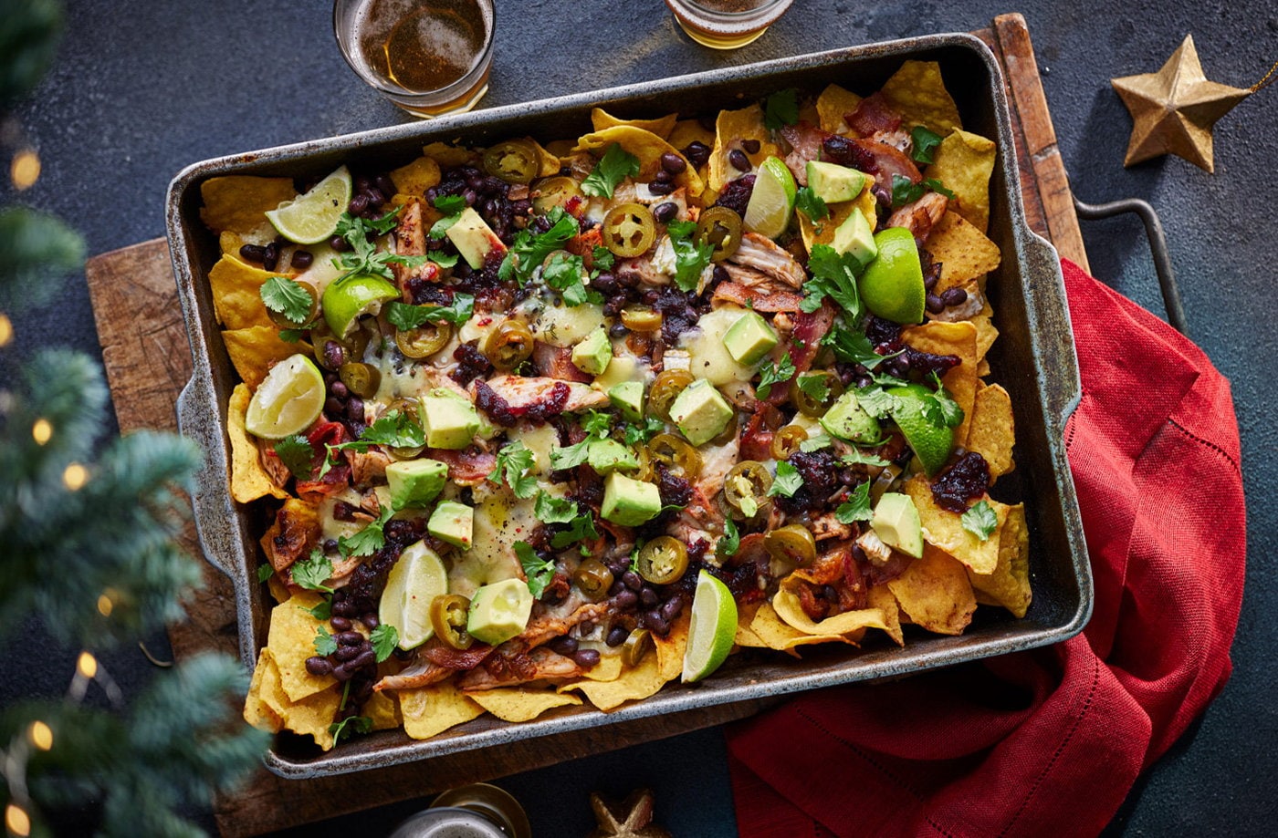 Cheeseboard nachos