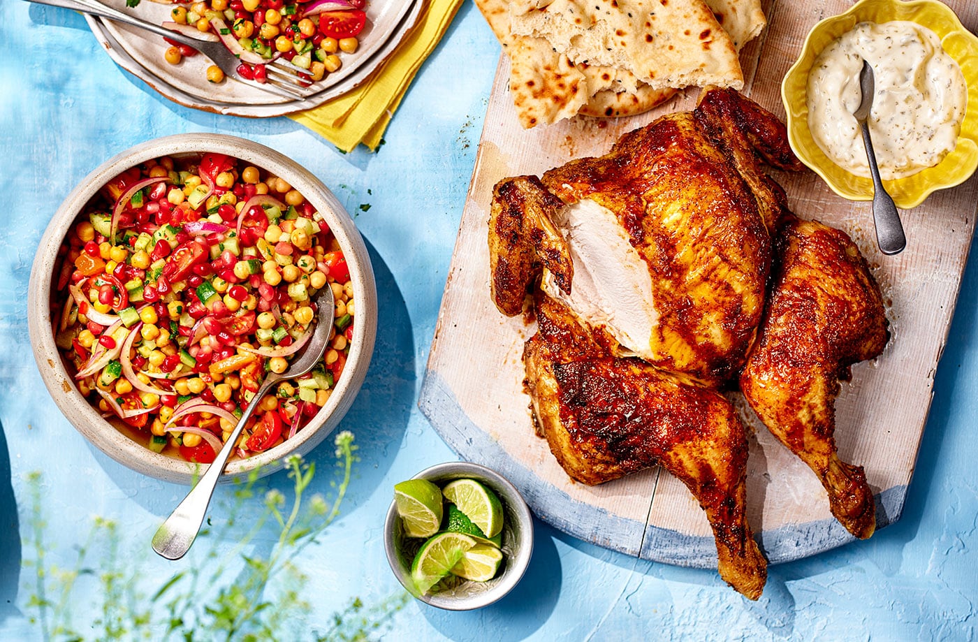 Sticky mango chicken