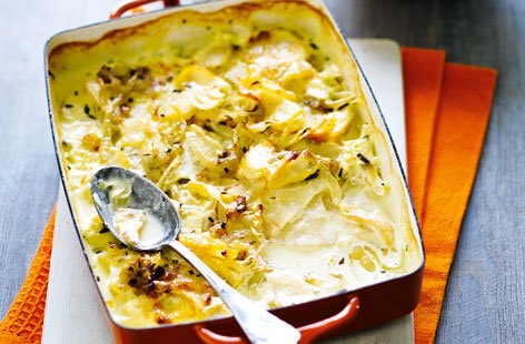 Image of "Smoked haddock and celeriac bake"