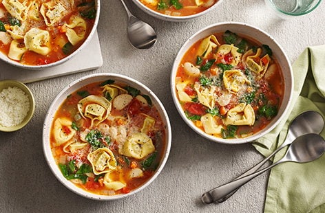 Image of "Tortellini soup"