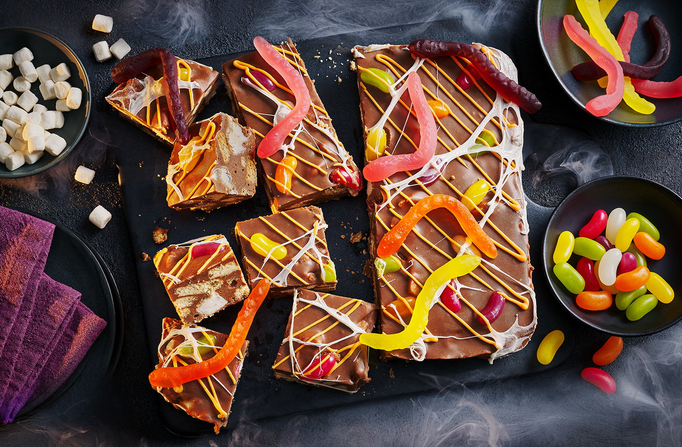 Halloween rocky road