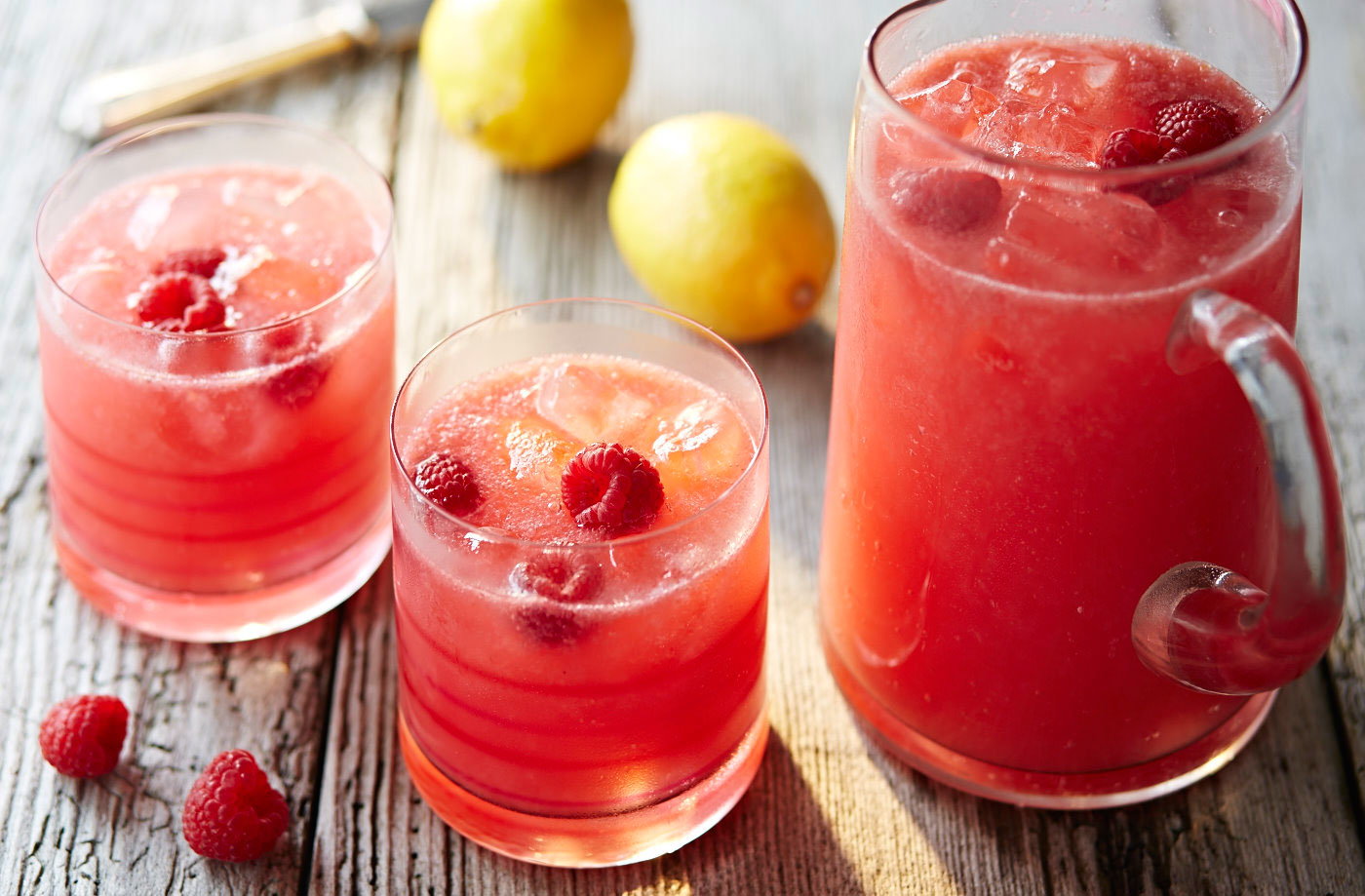 Raspberry lemonade