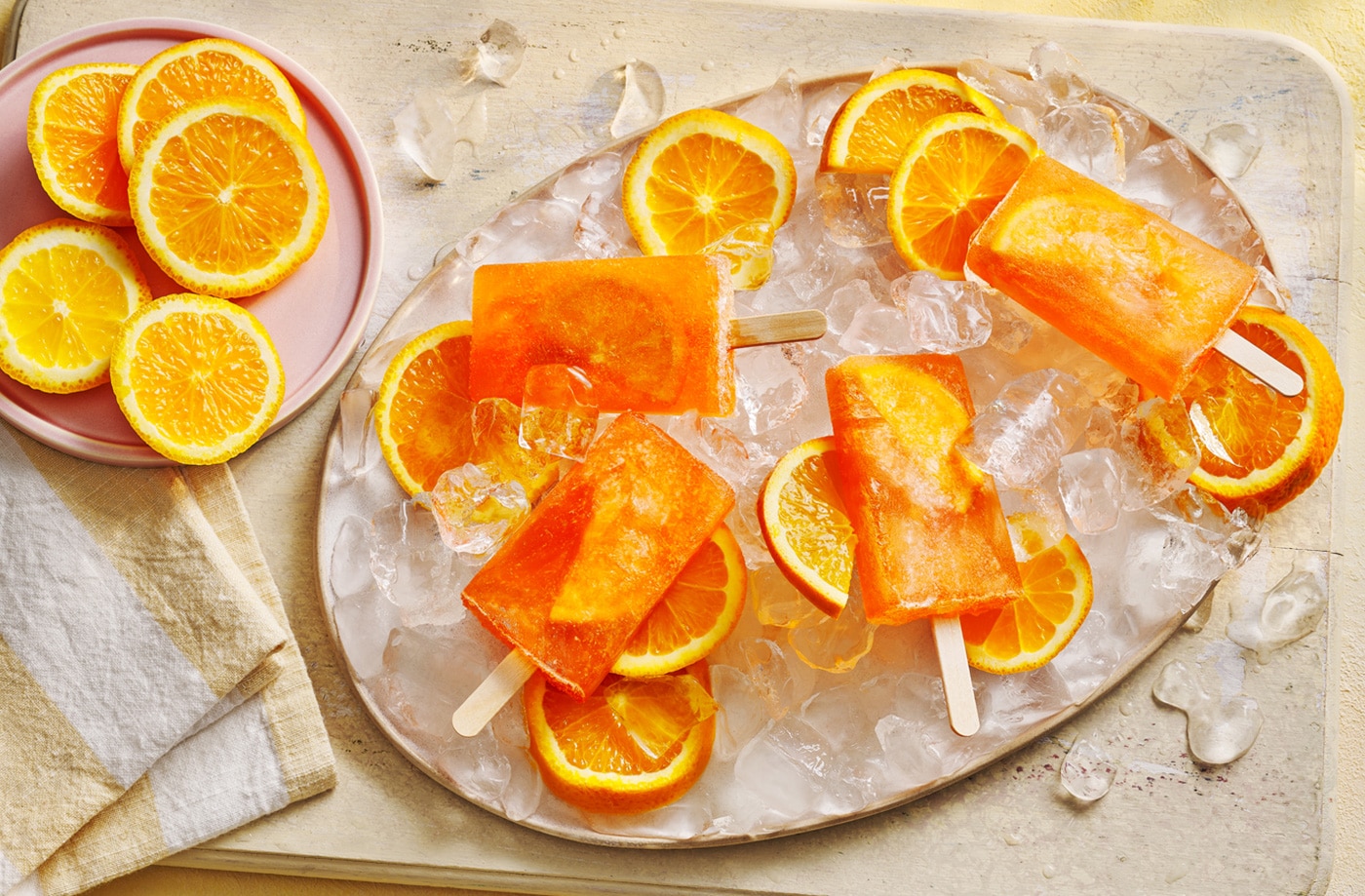 Bella Apertini spritz ice lollies