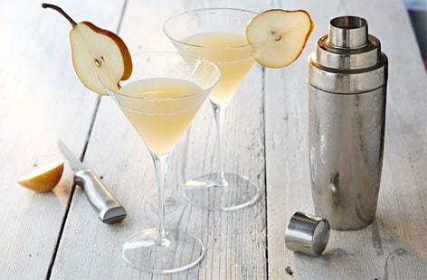 Image of "Pear and elderflower martini"