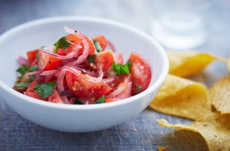 Image of "Chunky tomato salsa"