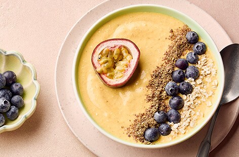 Exotic smoothie bowl
