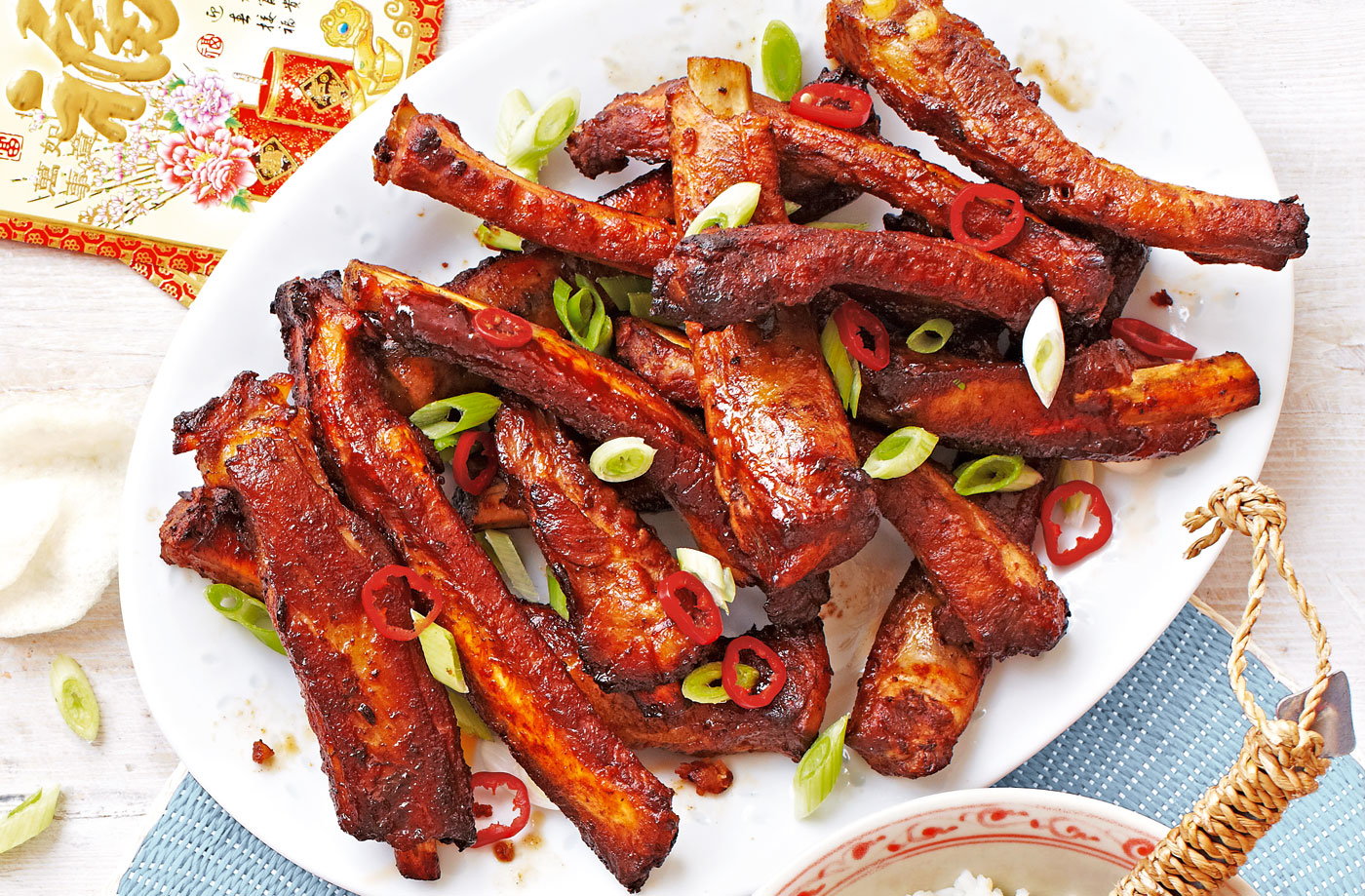 Braised sweet and sour spare ribs