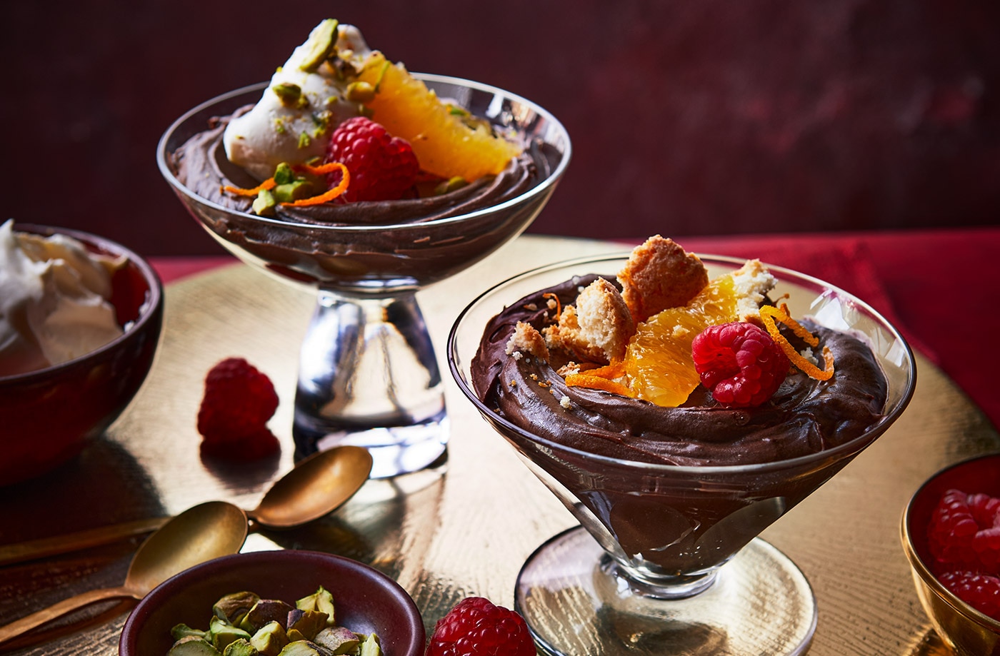 Chocolate orange mousse
