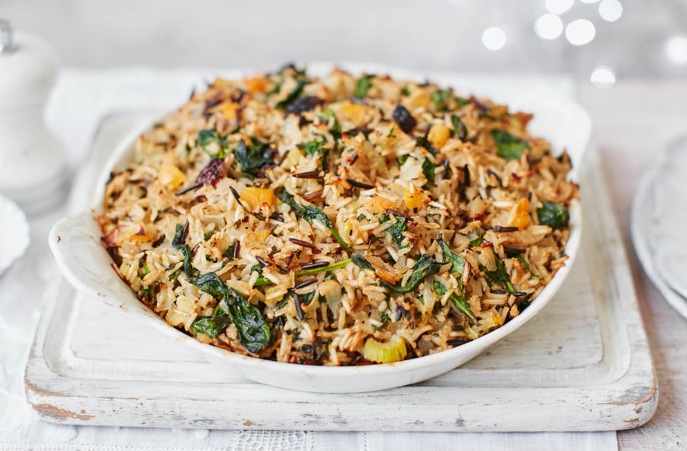 Gluten-free wild rice stuffing