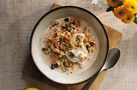 Image of "Carrot cake overnight oats"