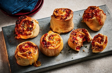 Jade Greenhalgh's turkey and brie rolls