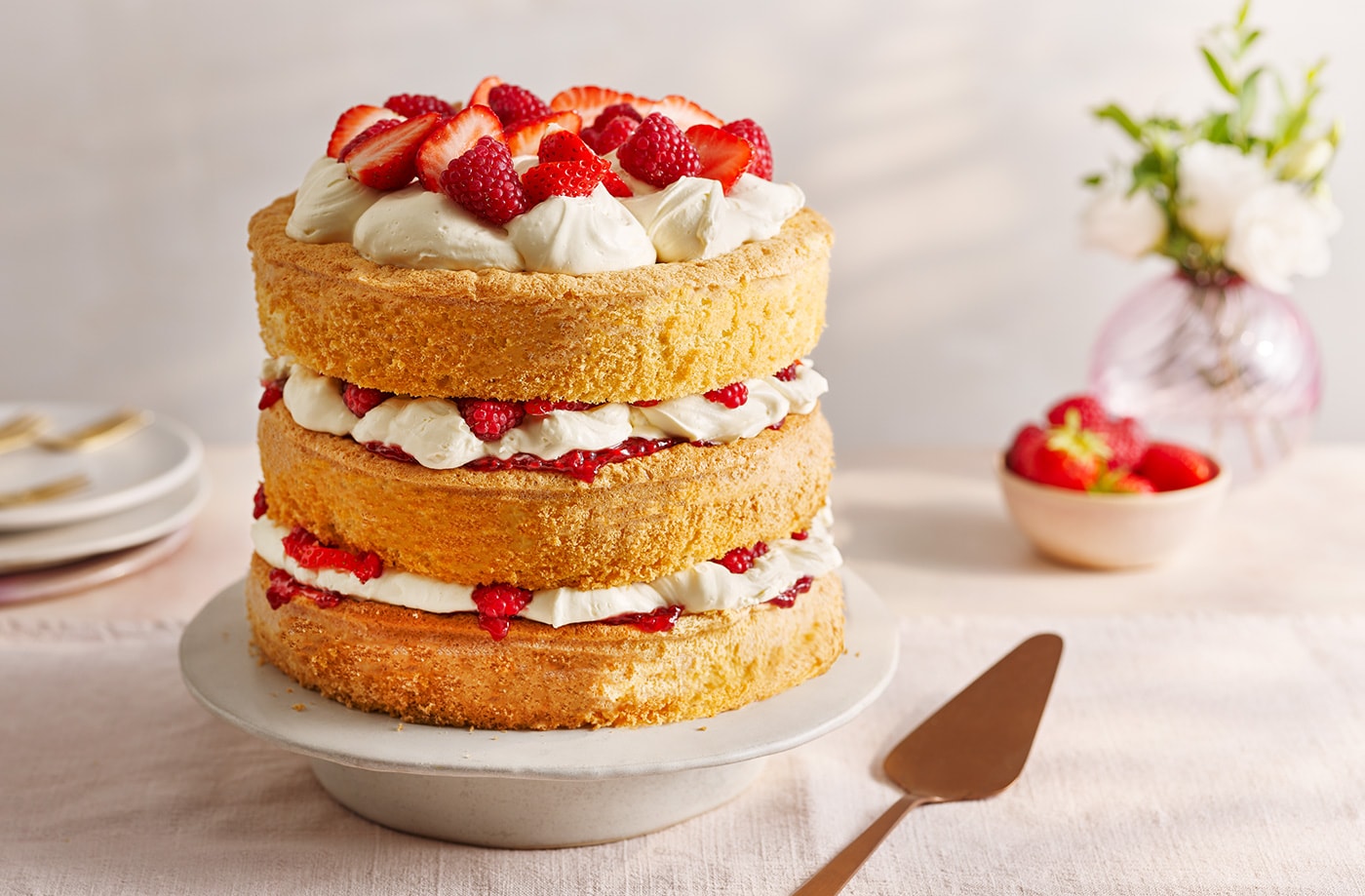 Midsummer cake