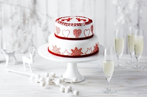 Image of "Scandi Christmas cake"