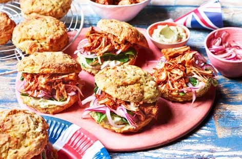 Image of "Pulled jackfruit scones"