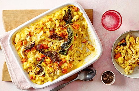 Image of "Spiced roasted veg mac and cheese"