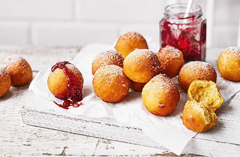 Image of "Mini ricotta doughnuts"