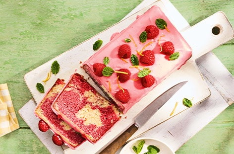 Image of "Pink lemonade loaf cake"