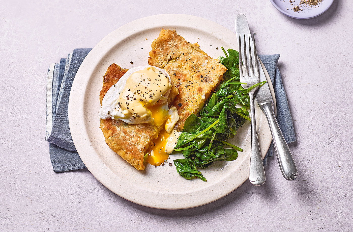 Swede and leek farls