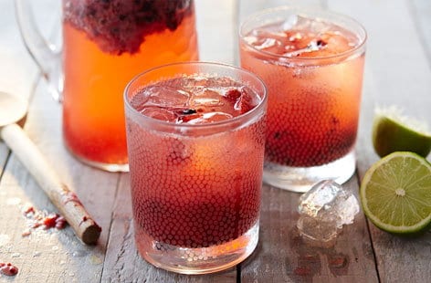 Image of " Summer berry limeade smash"
