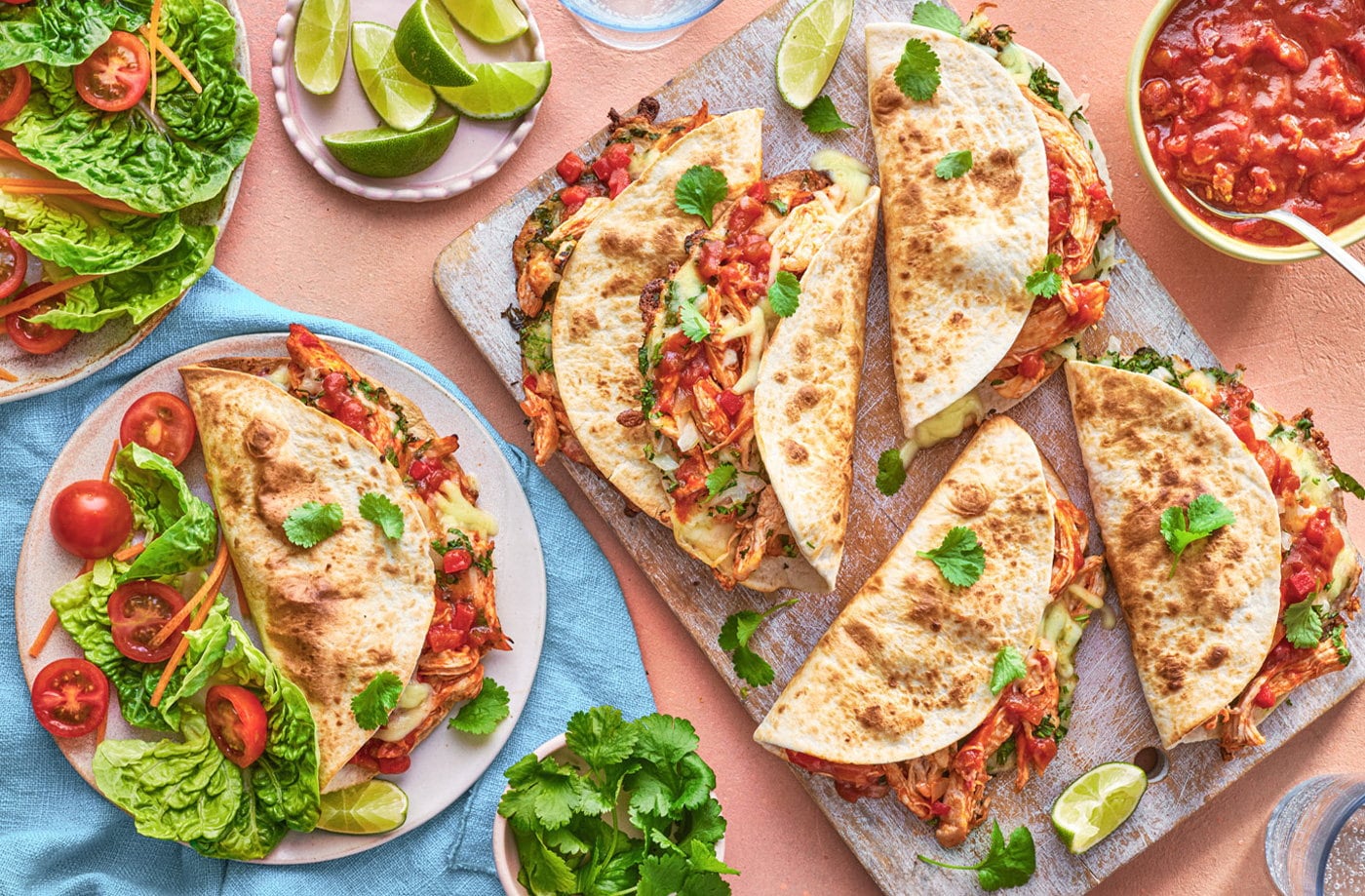 Hunter’s chicken birria-inspired tacos