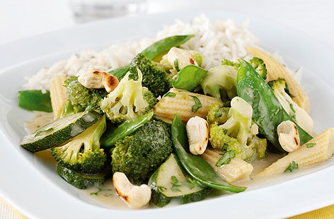 Image of "Thai green vegetable curry"