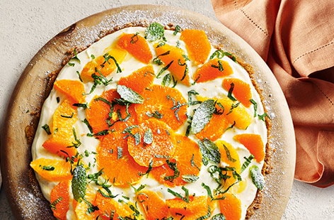 Image of "Citrus cheesecake board"