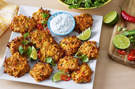 Image of "Marc's 'winning' sweet potato fritters"
