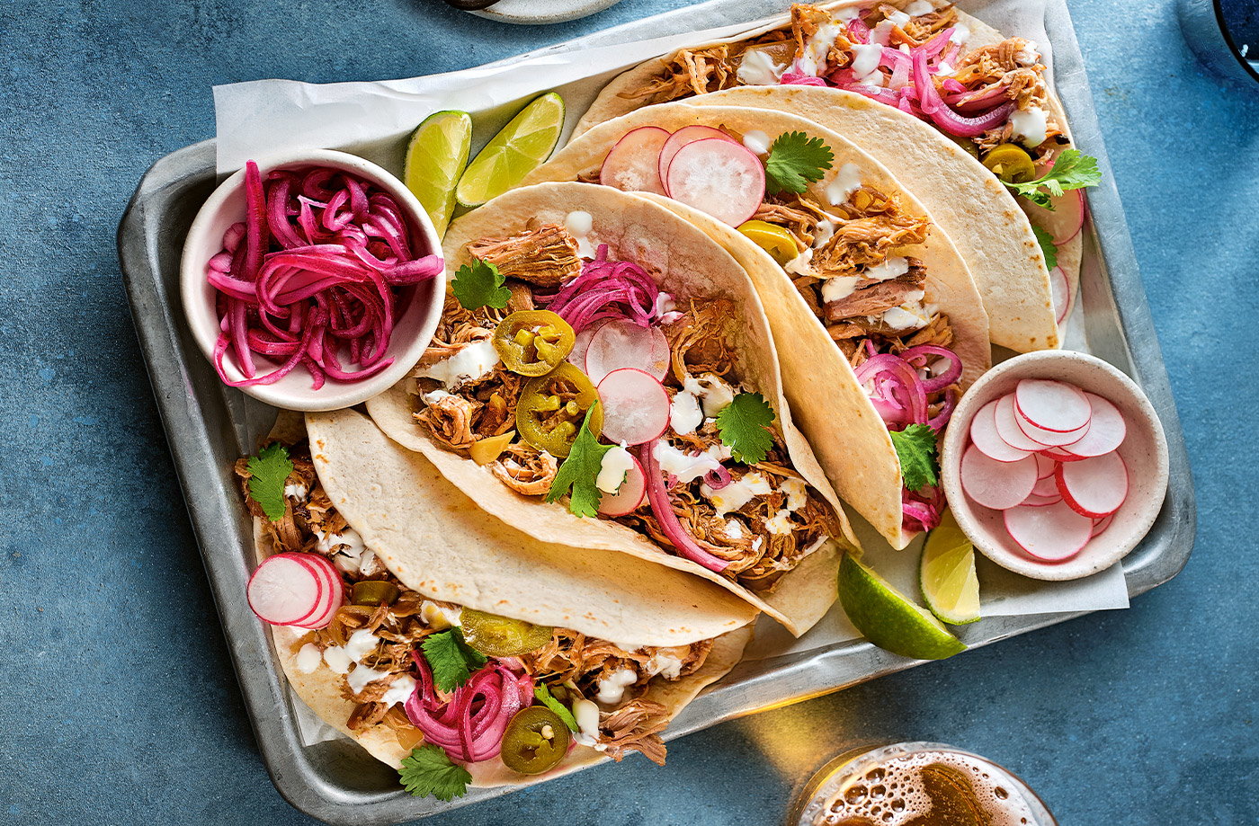 Pulled pork tacos