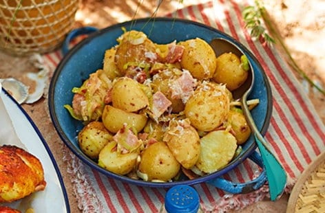 Image of "Caesar-style potato salad"