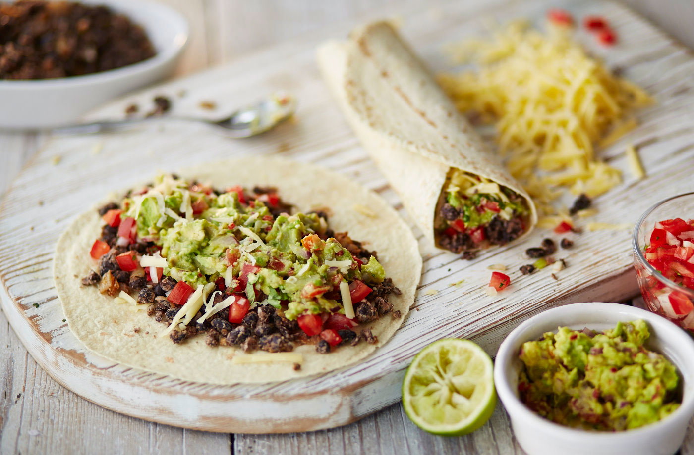 Black bean burritos 