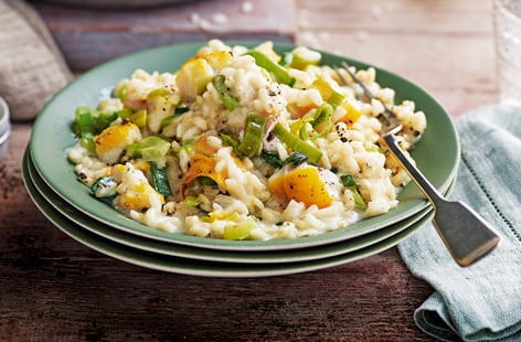 Image of "Smoked haddock and leek risotto"