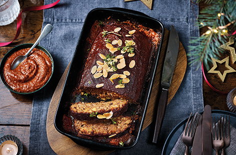 Image of "Moroccan lentil 'meatloaf'"
