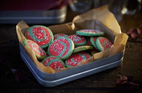 Image of "Catherine wheel cookies"