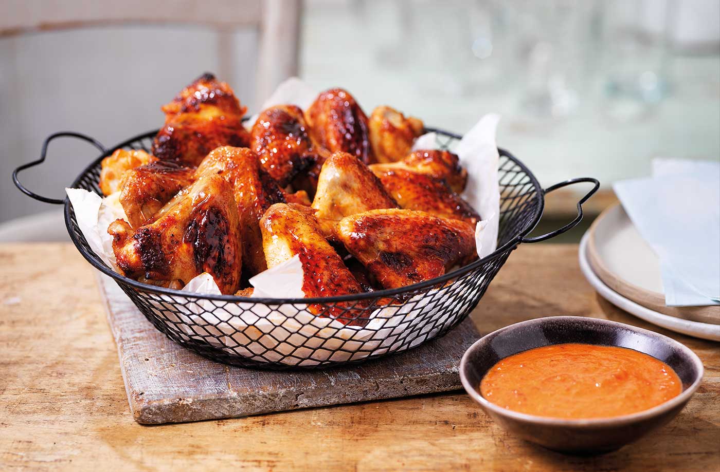 One-tray chicken wings