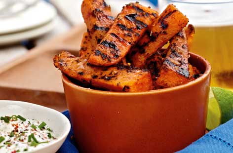 Image of "Cajun sweet potato chips"