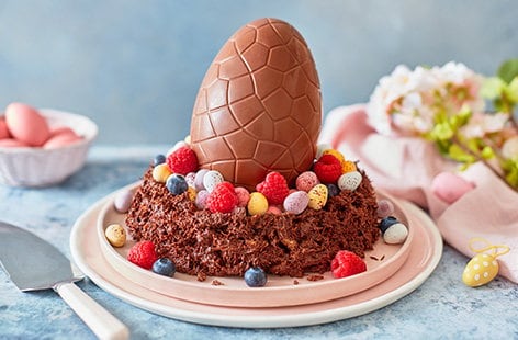 Image of "Giant chocolate Easter nest"