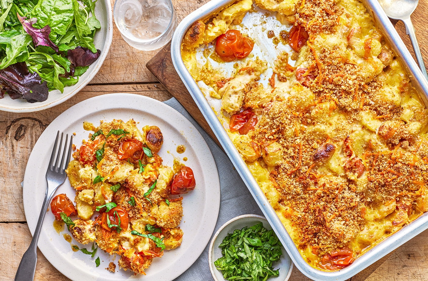 Marmite gnocchi mac ‘n’ cheese
