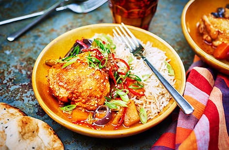 Image of "Korean chicken and potato stew"