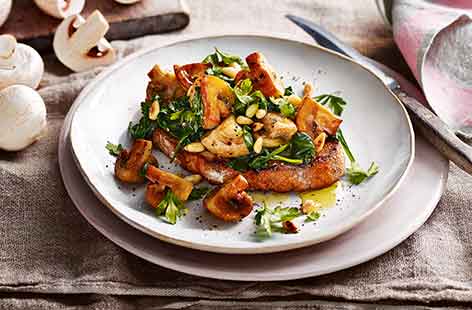 Image of "Posh mushrooms on toast"