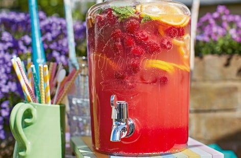 Image of "Pink grapefruit and lemon punch"